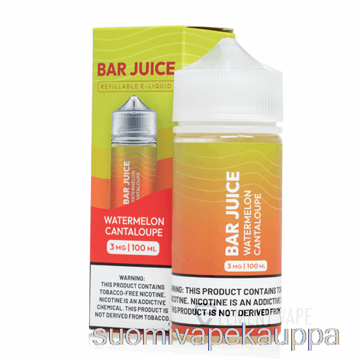 Vape Nesteet Vesimeloni Cantaloupe - Patukkamehu - 100ml 3mg